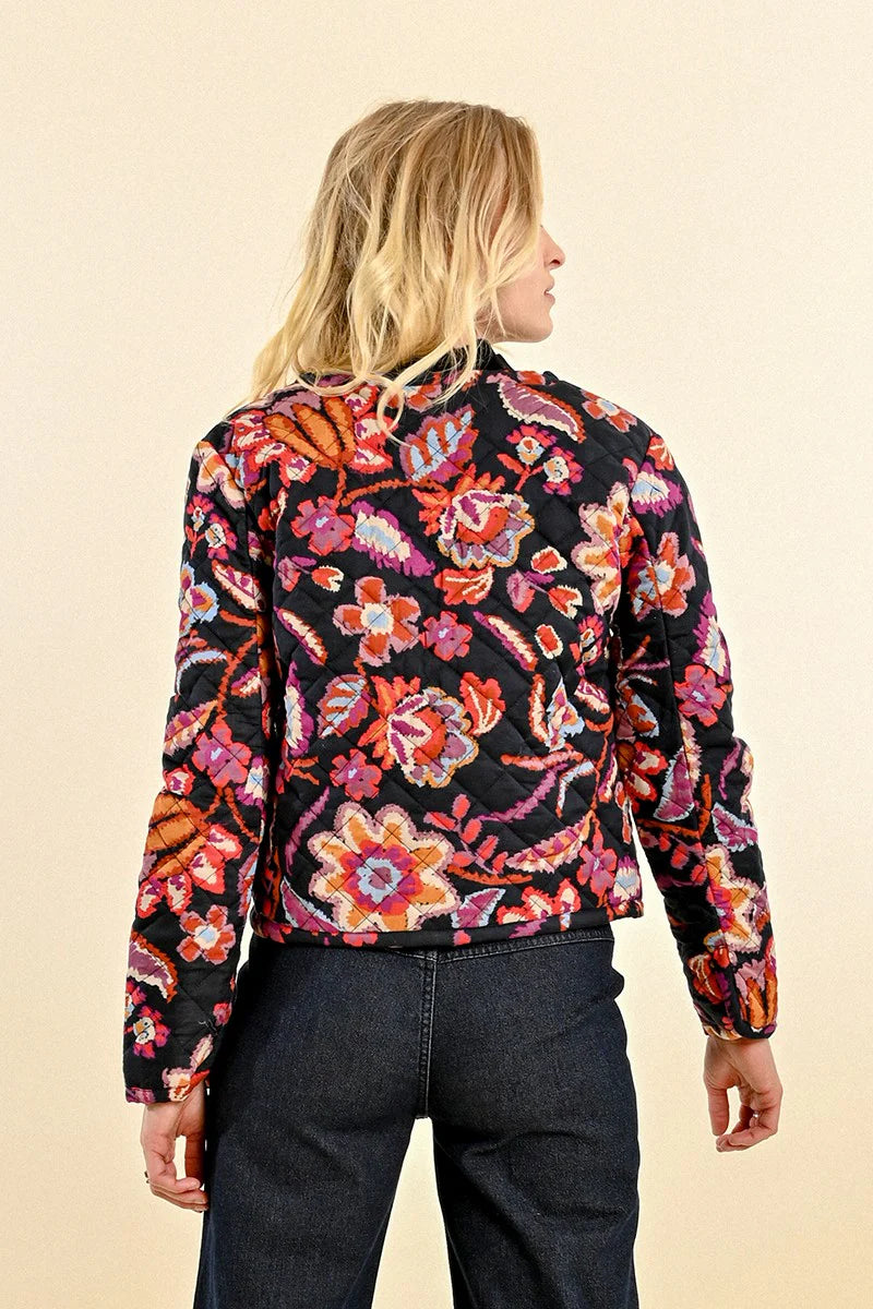 Quilted Floral Jacket Mainstream Boutique Hudson