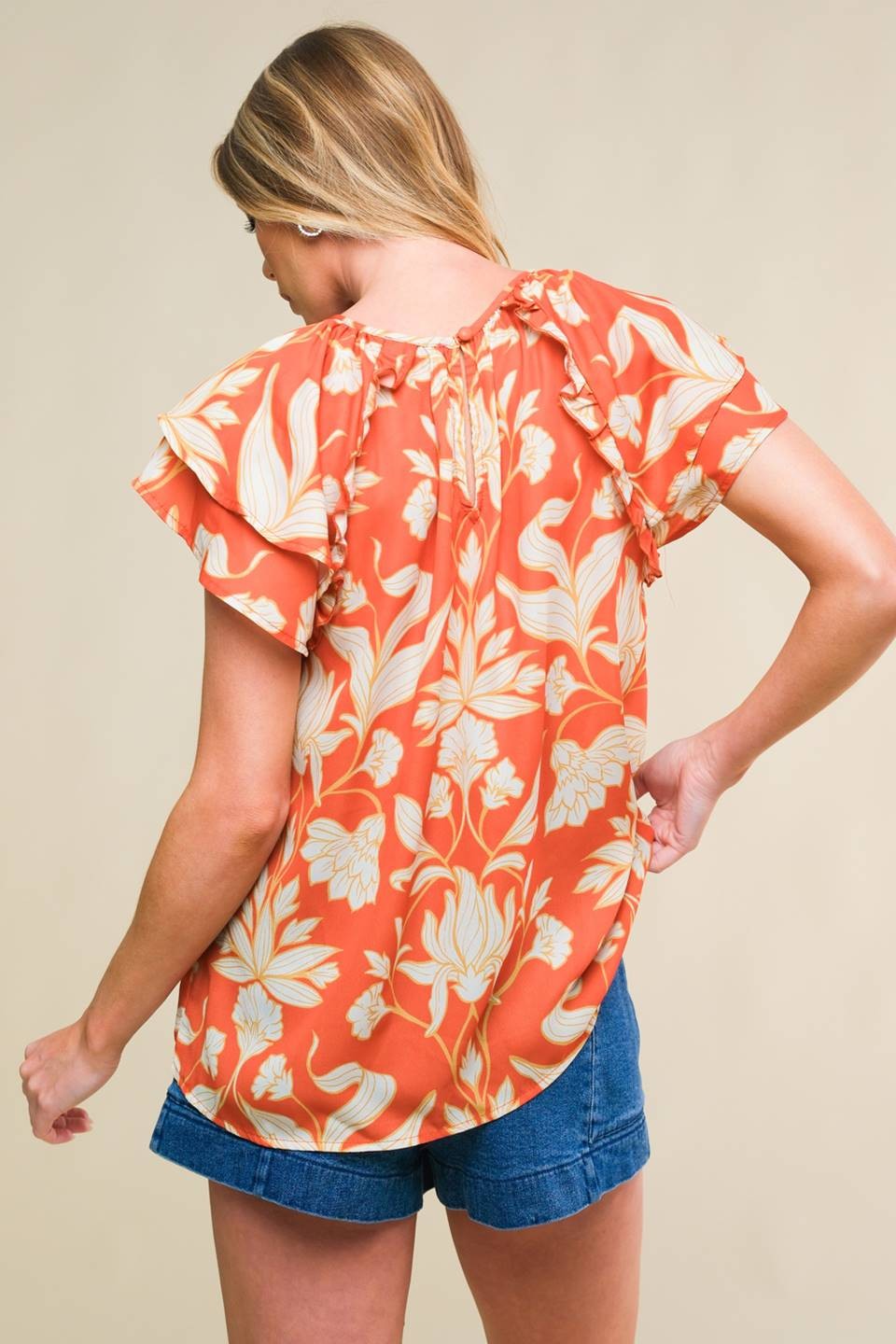 next ruffle top
